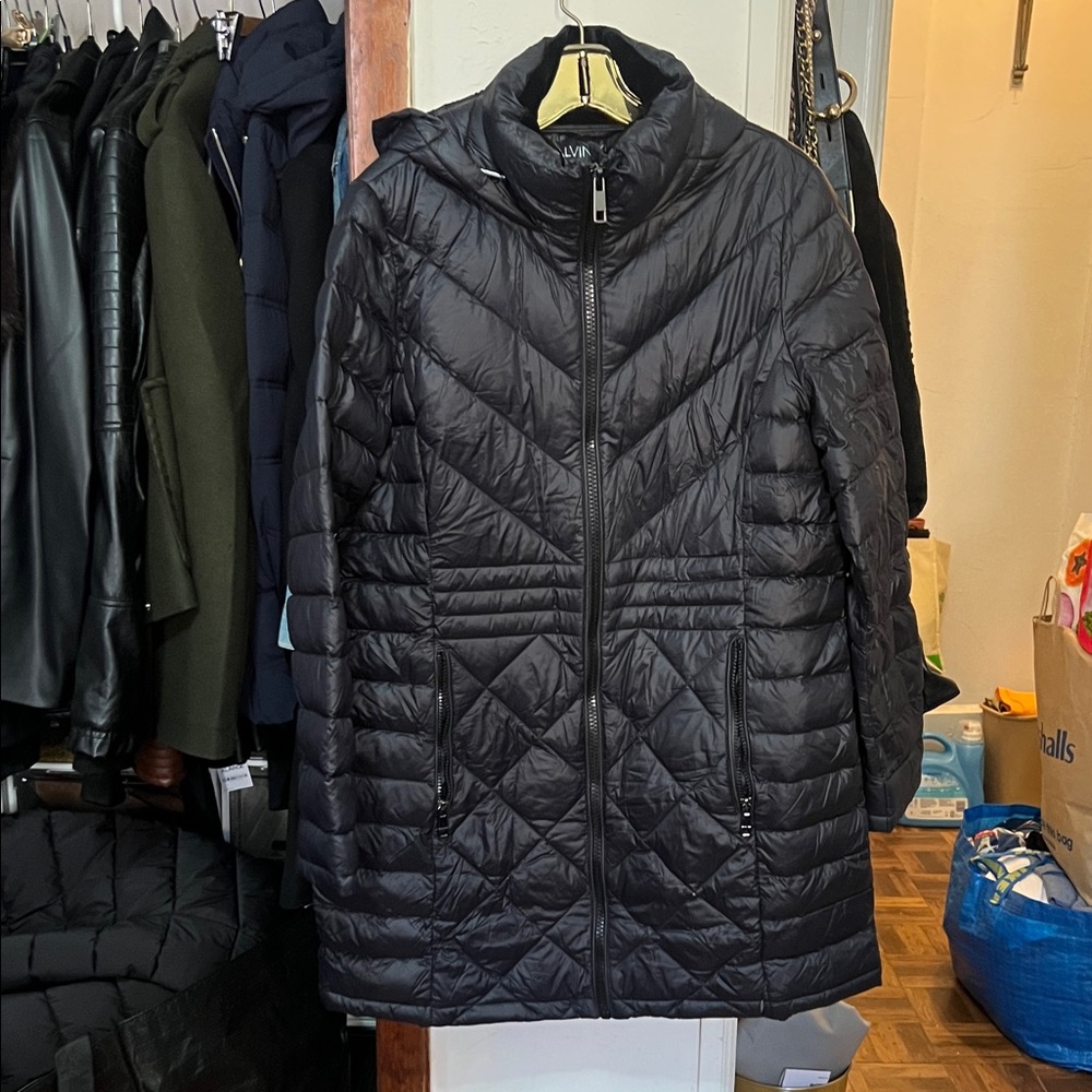Calvin Klein Black Packable Down Jacket